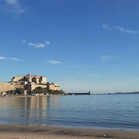 Calvi, T3 -50m2 Lumineux, 2 Chbre, 4 Pers, Terrasse 20m2 Sans Vis A Vis, Parking Apartament Calvi (Corsica)